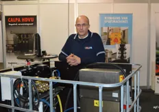 Edwin van Beest van Calpa. Hij introduceerde de elektrisch verwarmde hogedruk units (HDVU) en de Calpa Tank-cleaner ABF, de oplossing voor kalkvlekken